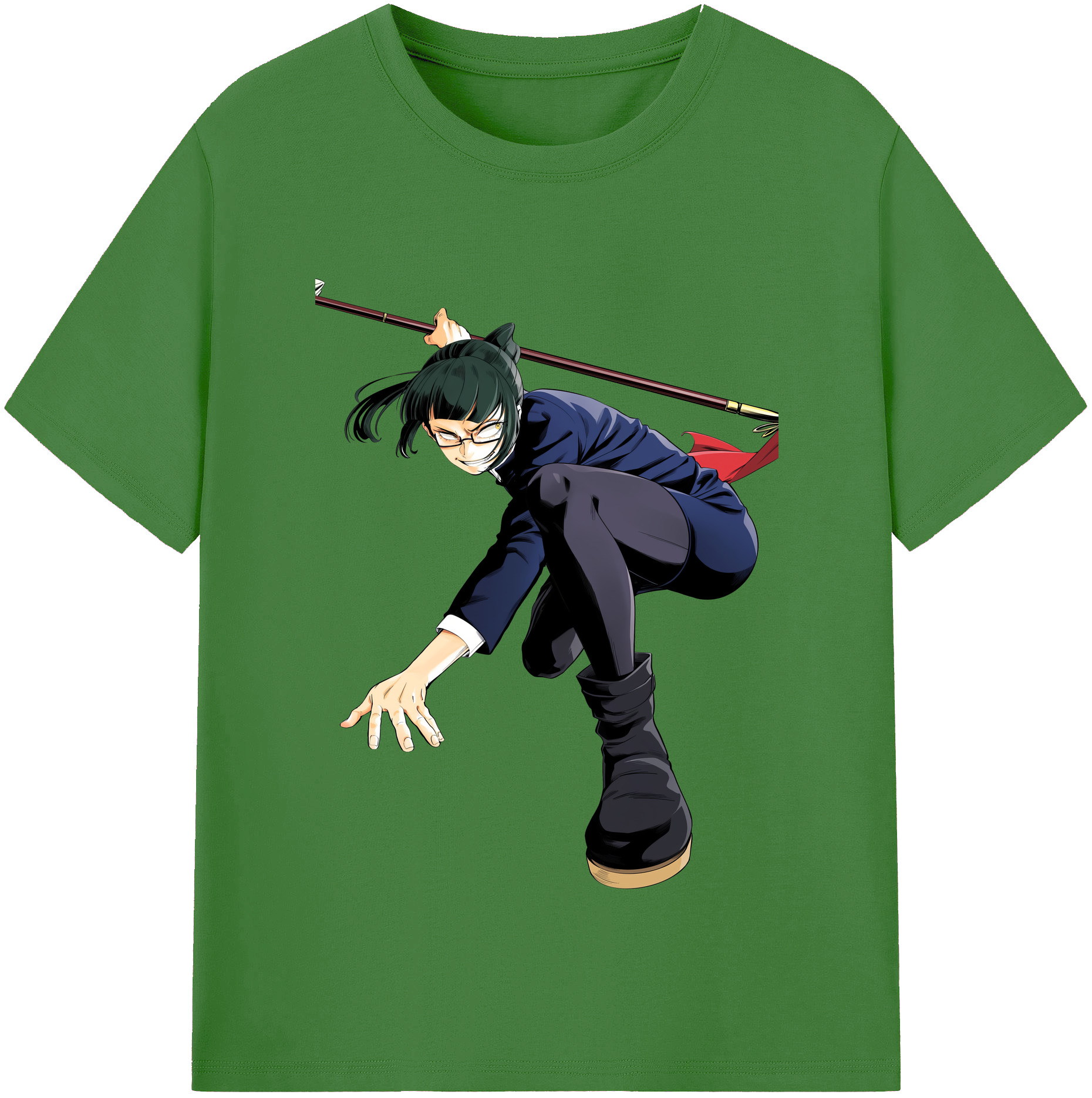 （画像用） 呪術廻戦 Jujutsu Kaisen レディースカジュアルプリントTシャツ（綿100％）